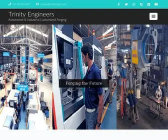 Trinityengrs.com(Automotive & Industrial Customized Forging) Screenshot