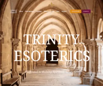 Trinityesoterics.com(Trinity Esoterics) Screenshot