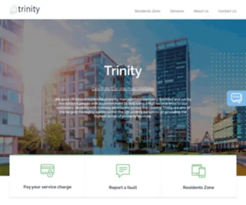 Trinityestates.com(Trinity estates) Screenshot