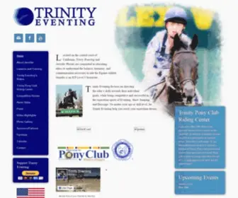 Trinityeventing.com(Trinity Eventing) Screenshot