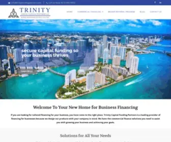 Trinityfundingpartners.com(Covid19 SBA Loans Tampa FL) Screenshot