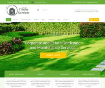 Trinitygardens.co.za(Landscaping Garden Services) Screenshot