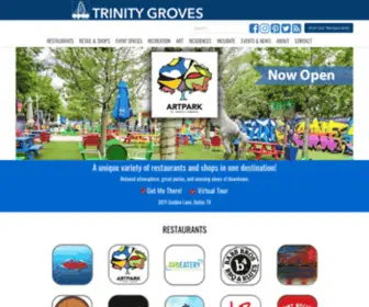 Trinitygroves.com(Trinity Groves) Screenshot