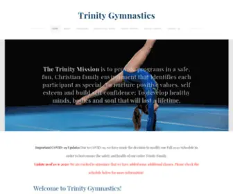 Trinitygymnastics.com(Trinity Gymnastics) Screenshot