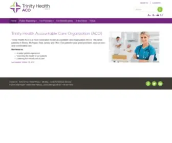 Trinityhealthaco.org(Trinity Health ACO) Screenshot