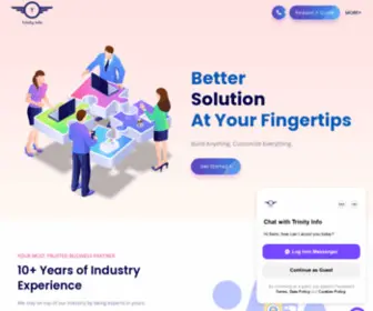 Trinityinfo.in(Trinity Info) Screenshot