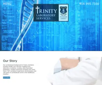 Trinitylabservices.com(Trinity Laboratory Services) Screenshot