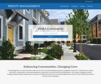 Trinitymanagementllc.net(Trinity Management) Screenshot