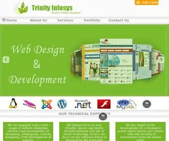 Trinitymultisolution.com(Website Design Company Nepal) Screenshot