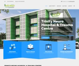 Trinityneurohospital.com(Trinity Neuro Hospital & Trauma Centre) Screenshot