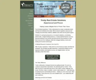 Trinityonline.com(Trinity Real Estate Solutions) Screenshot