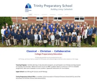 Trinitypreparatoryschoolnj.com(Trinity Preparatory School) Screenshot
