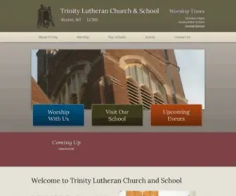 Trinityracine.com(Trinity Lutheran Church) Screenshot