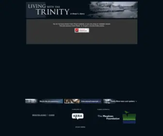 Trinityrivertexas.org(Living with the Trinity) Screenshot