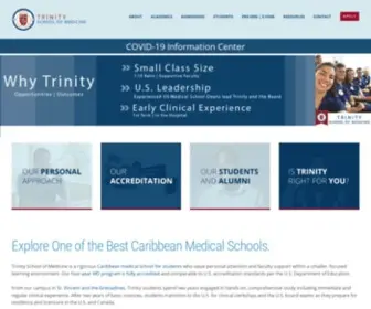 Trinityschoolofmedicine.org(Caribbean Medical School) Screenshot