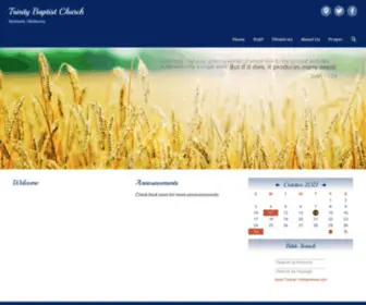 Trinityseminole.com(Trinity Baptist Church) Screenshot
