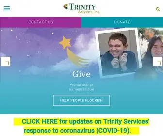 Trinityservices.org(Helping People With Disabilities Flourish) Screenshot