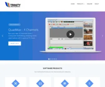 Trinitysoftwares.com(Trinity Technologies) Screenshot