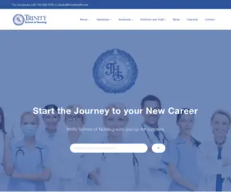 Trinityson.com(Department of Trinity Health System) Screenshot