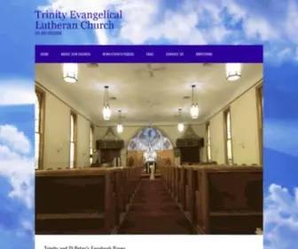 Trinitysteelton.org(ALL ARE WELCOME) Screenshot