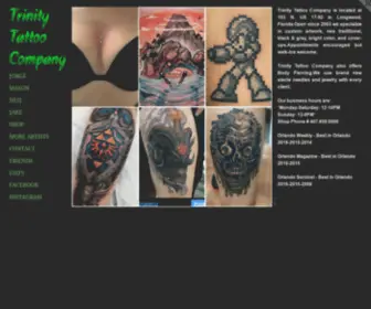 Trinitytattoo.com(Trinity Tattoo Company) Screenshot