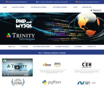 Trinitytechnology.in(Trinity Technologies) Screenshot