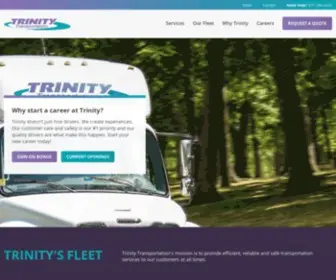 Trinitytransportation.com(Trinity Transportation) Screenshot