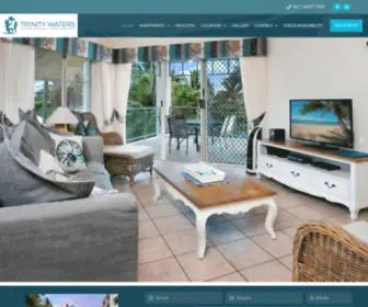 Trinitywaters.com.au(Trinity Waters Cairns) Screenshot