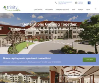 Trinitywoods.com(Trinity Woods) Screenshot