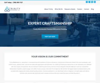 Trinitywoodworksinc.com(Trinity Woodworks Inc) Screenshot