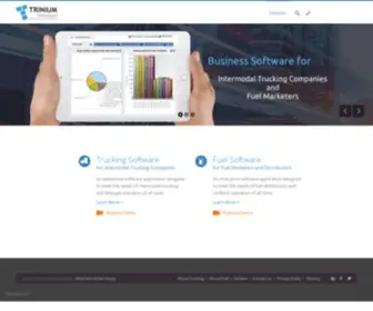 Triniumtech.com(Trinium Technologies) Screenshot