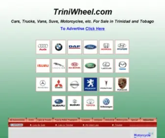 Triniwheels.com(Trini wheels) Screenshot