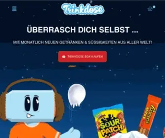 Trinkdose.de(Create an Ecommerce Website and Sell Online) Screenshot