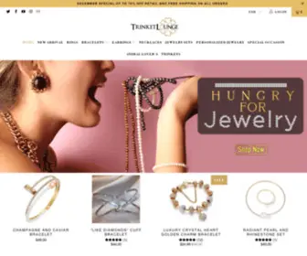 Trinketlounge.com(Create an Ecommerce Website and Sell Online) Screenshot