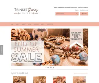 Trinkettraces.com(Trinket Traces Jewelry) Screenshot