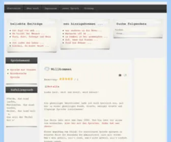 Trinksprueche.de(Trinksprüche) Screenshot