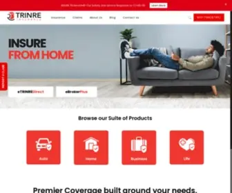 Trinre.com(TRINRE Insurance) Screenshot