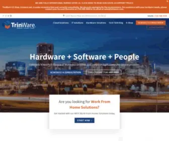 Trinware.com(Colorado's Top IT Company) Screenshot