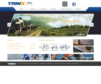 Trinx.cl(Trinx Chile: bicicletas plegables) Screenshot