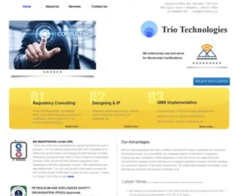 Trio-Techno.com(Index) Screenshot