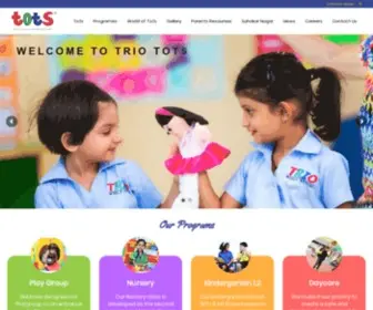 Trio-Tots.com(Best Preschool in Bangalore) Screenshot