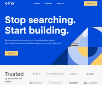 Trio.dev(Expert Development Services) Screenshot
