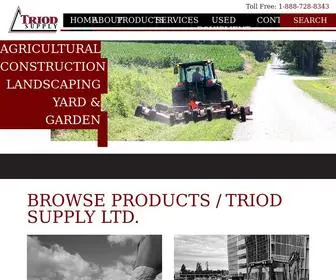 Triodsupply.net(Triod Supply 2011 Ltd) Screenshot