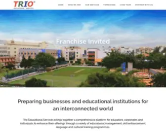 Trioeducationalservices.com(Trio Educational Services) Screenshot