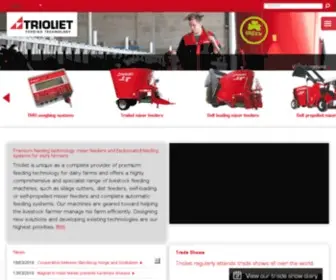 Trioliet.com(Feed mixers) Screenshot