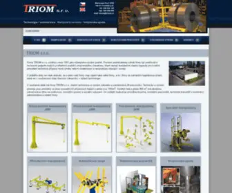 Triom.cz(S.r.o) Screenshot