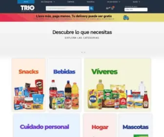 Triomcbo.com(Tienda online) Screenshot