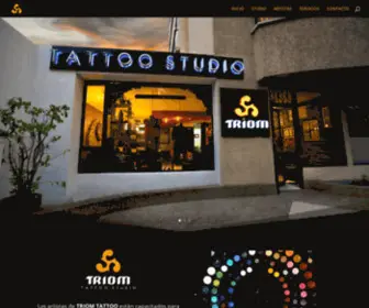 Triomtattoo.com(Tatuajes en Quito con los mejores artistas) Screenshot