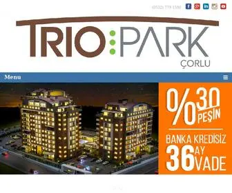 Trioparkcorlu.com(Control Panel) Screenshot