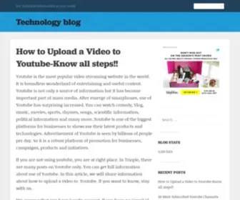 Triople.com(Get Technical Information in new world) Screenshot